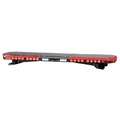 Code 3 Red Low Profile Light Bar, LED Lamp Type, Permanent Mounting, Number of Heads: 9