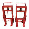 Hydraulic-Lift Machinery & Equipment Mover with Dual-Forks: 10,000 lb Load Capacity, 2 PK