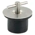 1 1/2" Turn-Tite Mech Expansion Plug, Neorene Rubber, Stainless Steel