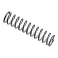 Compression Spring: Medium Duty, Std Steel, 10 in Overall Lg, 0.2344 in Outside Dia., 12 PK