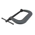 Regular Duty Forged Steel C-Clamp, 3" Max. Opening, 2-1/2" Throat Depth, Gray