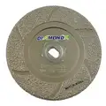 Diamond Vantage Grinding Wheel: 4 in Abrasive Wheel Dia, Diamond, 5/8 in Arbor Hole Size, Type 1