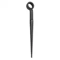 Proto Spud Handle Box End Wrench, Box End Wrench, Alloy Steel, Black Oxide, Head Size 1-1/8"