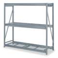 Lyon 3 Shelf, Starter Bulk Storage Rack; 3300 lb. Shelf Weight Capacity, 24" D x 72" H x 48" W, Steel Wire Decking
