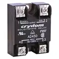 Crydom Solid State Relay: 90 to 280V AC, 24 to 280V AC, 90 A Max. Output Amps w/Heat Sink, SCR