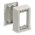 Hubbell Wiring Device-Kellems Device Box: Plastic, White, 1 Gangs
