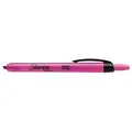 Sharpie Highlighter: Chisel, Pink, Pen Style, 12 PK