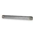 Nipple: 304 Stainless Steel, 2" Nominal Pipe Size, 12" Overall Length, Threaded on Both Ends, Welded