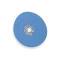 Zirconia Alumina, Fiber Disc, Coated, 7" Disc Diameter, 5/8"-11 Mounting Hole Size, PK 25