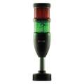 Tower Light LED Assembly: 2 Lights, Green/Red, Steady, LED