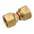 Swivel Connector: For 1/2 in x 1/2 in Tube OD, Inverted Flare x Inverted Flare