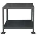 Fixed Height Work Table, Steel, 36" Depth, 36" Height, 48" Width, 3,000 lb Load Capacity