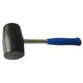 Plastic Mallet,24 oz Head Weight,Polyurethane over Steel Handle Material