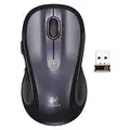 Logitech Mouse: Wireless, Laser, 3 Buttons, Dark Gray, USB