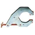 Kant-Twist Cantilever Clamp, Steel, Zinc Plated, 4-1/2" Max. Opening, 3-1/8" Throat Depth