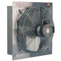 1/15 hp HP 12 in-Dia. 115 VAC V Shutter Mount Exhaust Fan, 14" Square Opening Required