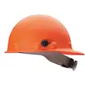 Hard Hat: Front Brim Head Protection, ANSI Classification Type 1, Class G, Orange, No Graphics