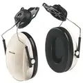 Ear Muffs: Hard Hat-Mounted Earmuff, Passive, 21 dB NRR, Foldable, Foam/Liquid