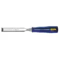 Irwin Woodwork Chisel: Plastic, 4 1/2 in Overall Lg, 1 in Wd, Straight Tip Shape