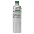 Gasco Calibration Gas: Nitrogen/Sulfur Dioxide, 34 L Cylinder Capacity, 500 psi Max. Pressure, NIST