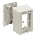 Hubbell Wiring Device-Kellems Weatherproof Electrical Box, Number of Gangs 1, Number of Inlets 6, 4.9" Length, 3.25" Width