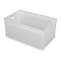 Nesting Container, Natural, 12" H x 30" L x 19" W, 3PK