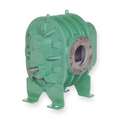 Positive Displacement Blower: Vertical Bottom Hand, 6 in Flange, 8.79 cu in/rev Displacement
