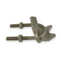 Hubbell Killark Right Angle Conduit Clamp, Conduit Clamps, Malleable Iron, 1", Hot Dipped Galvanized