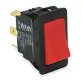 Power First Rocker Switch, Contact Form: SPDT, Number of Connections: 3, Terminals: 0.250" Quick Connect Tab