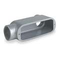 Conduit Outlet Body: Iron, Powder Coated, 1 in Trade Size, LB Body, 12 cu in Body Capacity