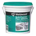 Weldwood Construction Adhesive: Multi-Purpose Floor, 1 qt, Pail, Off White
