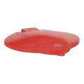 Vikan 3 Gallon Plastic Bucket / Cleaning Pail Lid, Red