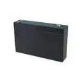 6V DC, Sealed Lead Acid Battery, 12 Ah, Faston, 3.66" Height, 3.91 lb Weight, 1.97" Depth