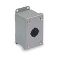 Wiegmann Pushbutton Enclosure, Number of Columns 1, Number of Holes 1, 12, 13 NEMA Rating