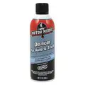 Motor Medic Windshield De-Icer, 12 oz., Aerosol Can, De-Icer, Ready to Use Dilution Ratio