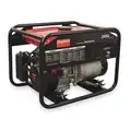 Dayton Portable Generator: Gasoline, 2,450 W, 4,550 W, 20.4, Recoil, 11.5 hr