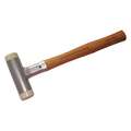 Soft Face Hammer: Nylon, 14 oz Head Wt, 1 1/8 in Tip Dia, 13 in Overall Lg, Replaceable Tips, Hard