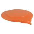 Vikan 1.5 Gallon Plastic Bucket / Cleaning Pail Lid, Orange