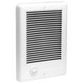 Recessed Electric Wall-Mount Heater: 1,000W, 120V AC, 1-phase, White, 10-1/8 in x 8 in x 4 in