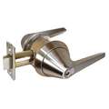 Antiligature Lever: 1, 1SS19 Lever, Bright Stainless Steel, Keyed Alike, Mechanical, 1 1