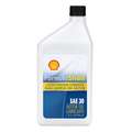 Formula Shell Engine Oil: 1 qt Size, Bottle, 30, Amber/Brown, Conventional