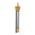 Manual Chain Hoist: 2,000 lb Load Capacity, 58 lb Pull to Lift Rated Load