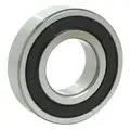 Radial Ball Bearing: 6010, Dbl Sealed, Contact Seal, 50 mm Bore, 80 mm OD, 16 mm Wd