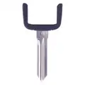 Kaba Ilco Key Blade, For Use With GM, Edge Cut, Brass, EB3-R-B111 GM ELECTRONIC KEY BLADE