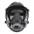 Scott Safety Full Face Respirator: EPDM Rubber, Bayonet, L Mask Size, Polyester, AV-3000