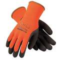 Winter Glove, XL, Orange/Brown, PR