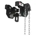 Dayton Geared Trolley, 4,000 lb. Load Capacity, Fits Beam Flange W 3-1/2" to 8"