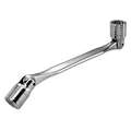 Facom Socket End Wrench: 6 mm_7 mm Socket Size, 12-Point, 7 11/16 in Overall Lg