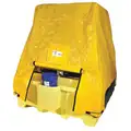 Enpac Tarp Cover: 76 in x 80 in x 73 3/4 in, For 4TAL1, For 5469-YE, HDPE, Yellow