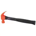 Steel Claw Hammer, 16.0 Head Weight (Oz.), Hardened, 1-1/10" Face Dia.